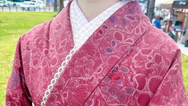 patterned half collar0